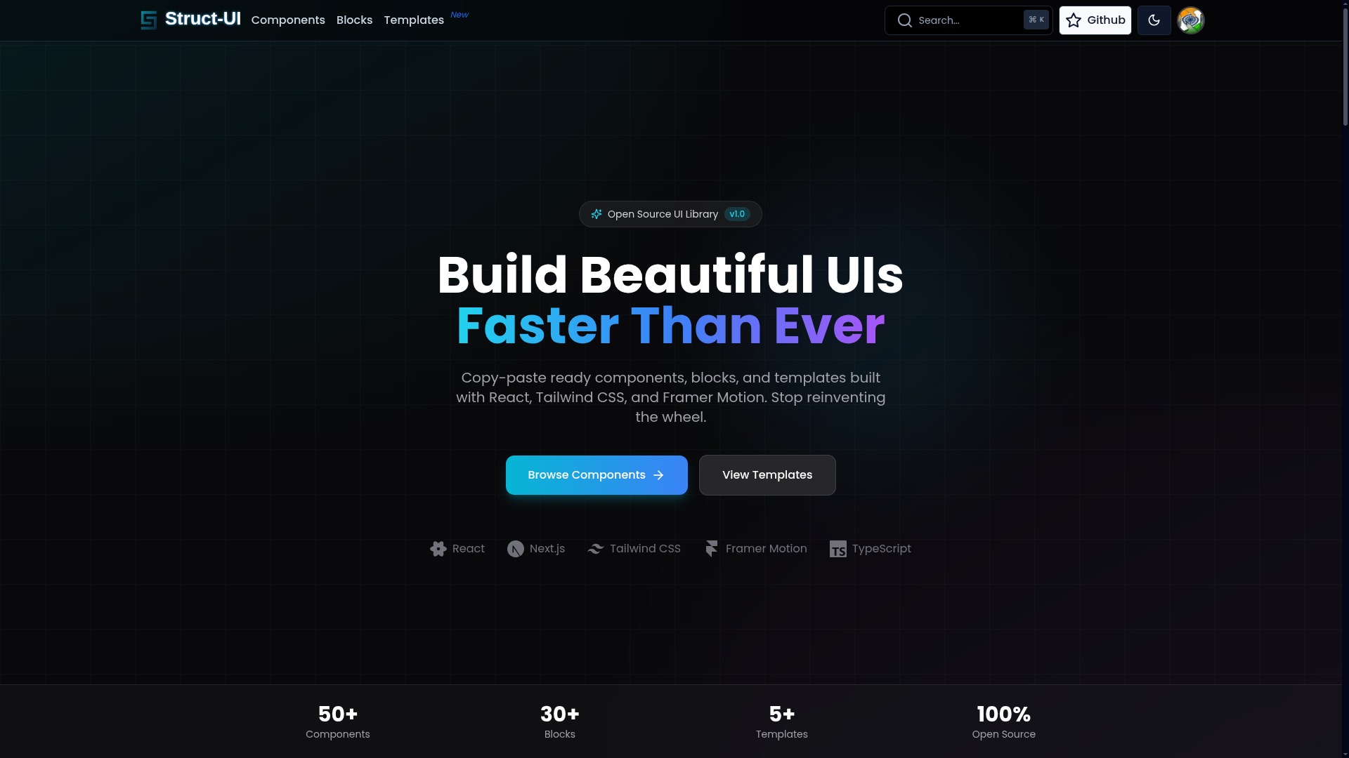 Struct-UI screenshot